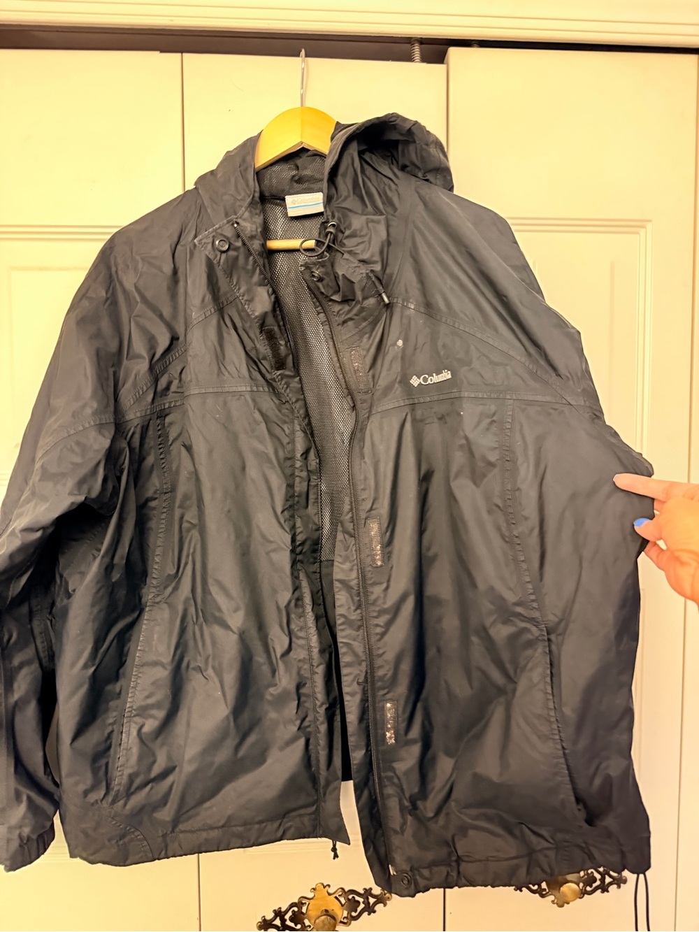 Columbia Hooded Waterproof Rain Jacket